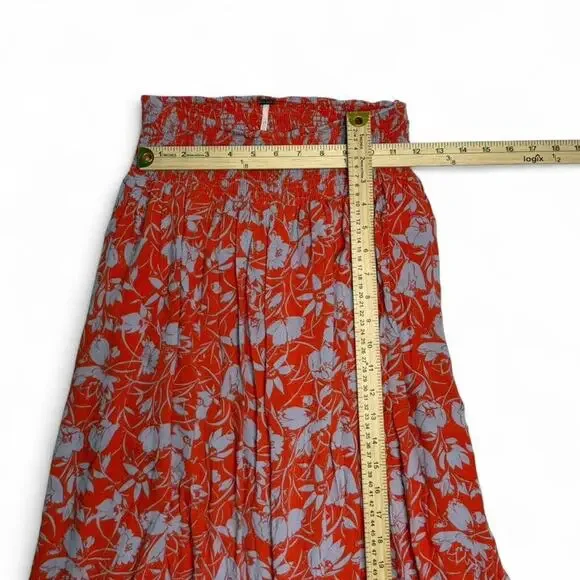 Free People Tigerlilly Midi Dress Perfect spring summer dress strapless size XS - Picture 3 of 7